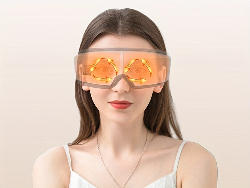 Intelligent Eye Massager, Portable, Hot Compress, Music