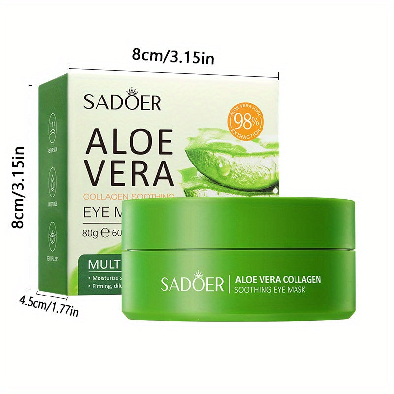 Aloe Vera Collagen Crystal Eye Patch 60 Pairs!