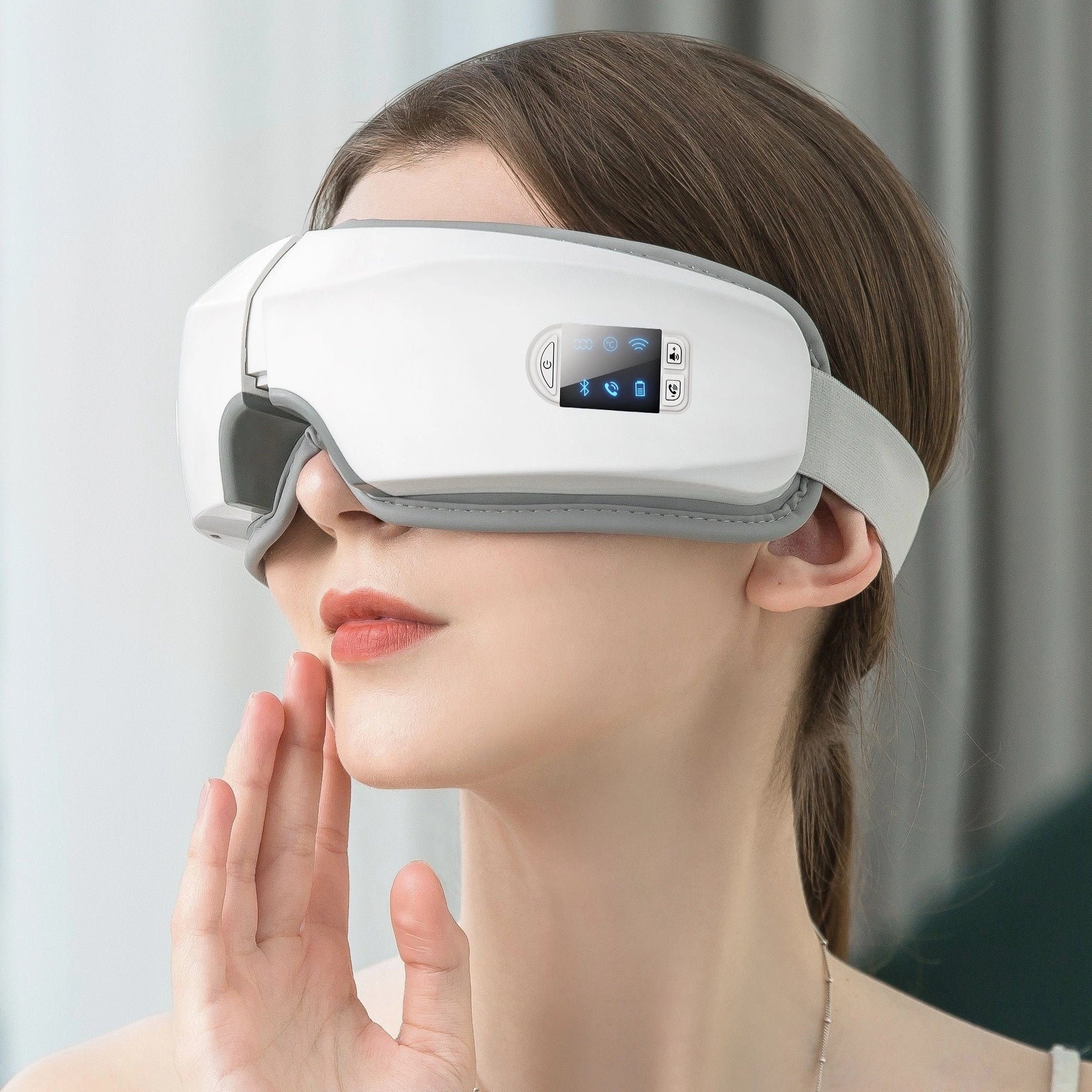 Eye Massager with Hot Compress and Music