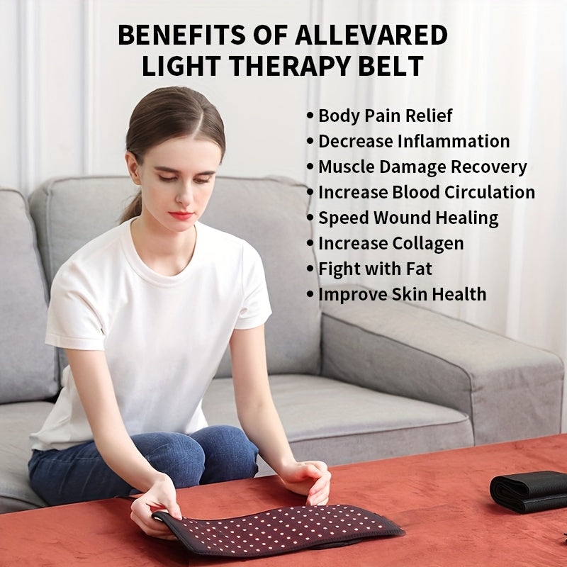 Red & Infrared Light Therapy Wrap Mat Belt