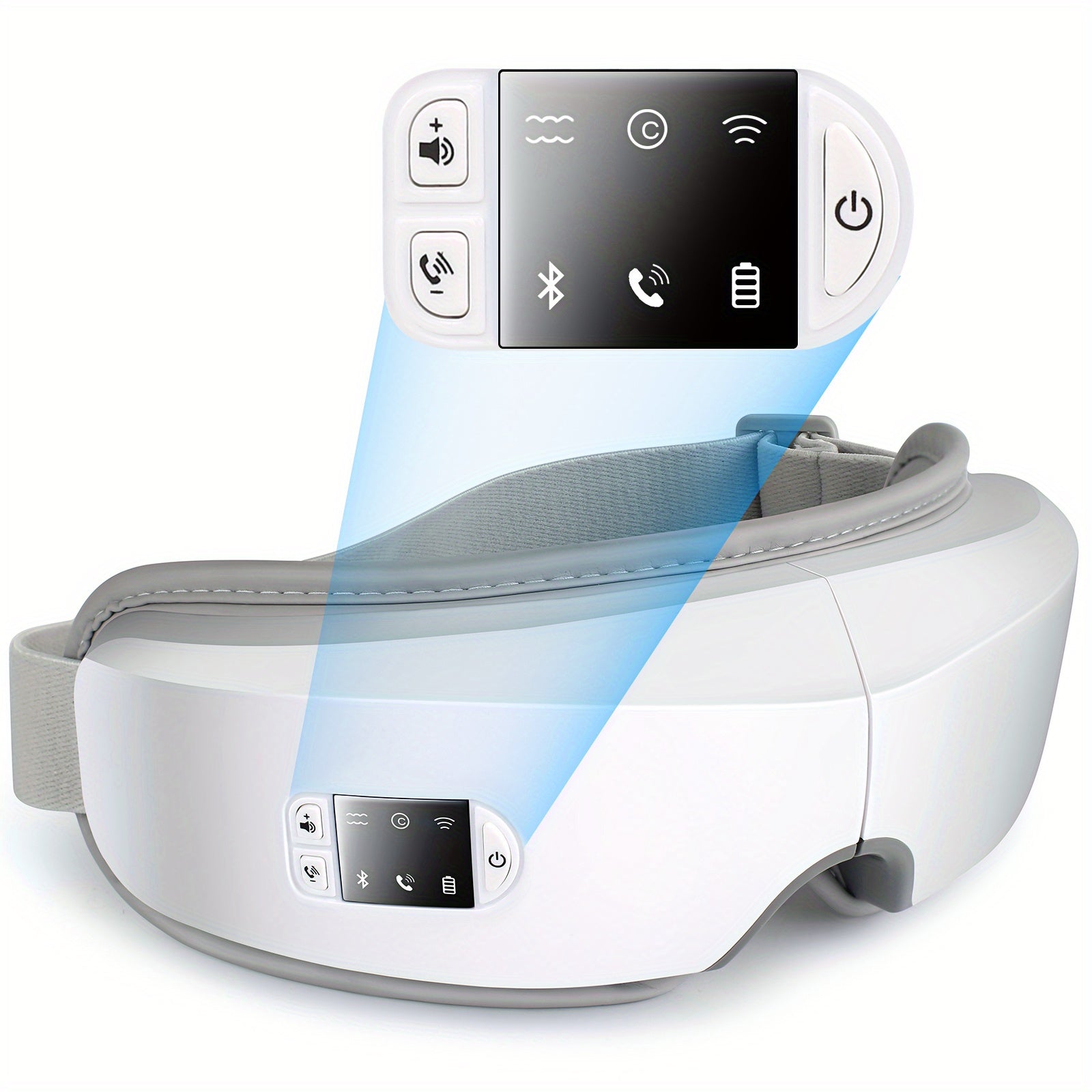 Eye Massager with Hot Compress and Music